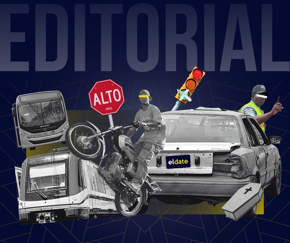 tránsito en República Dominicana caos vial