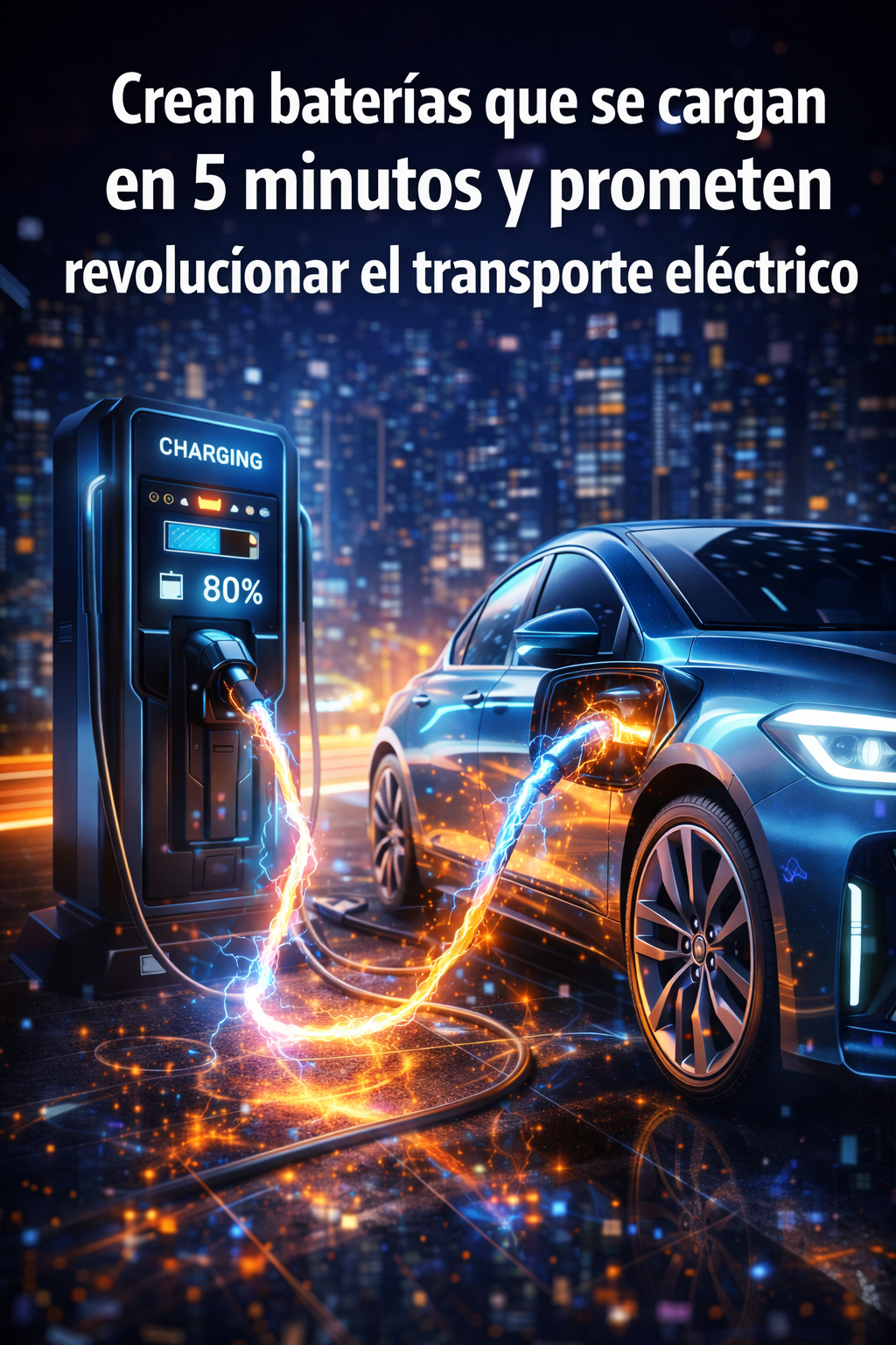 Crean baterías que se cargan en 5 minutos y prometen revolucionar el transporte eléctrico