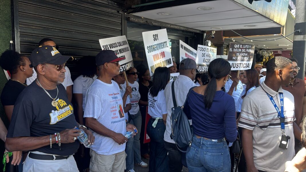 Movimiento Justicia Jet Set marcha en Haina para exigir respuestas