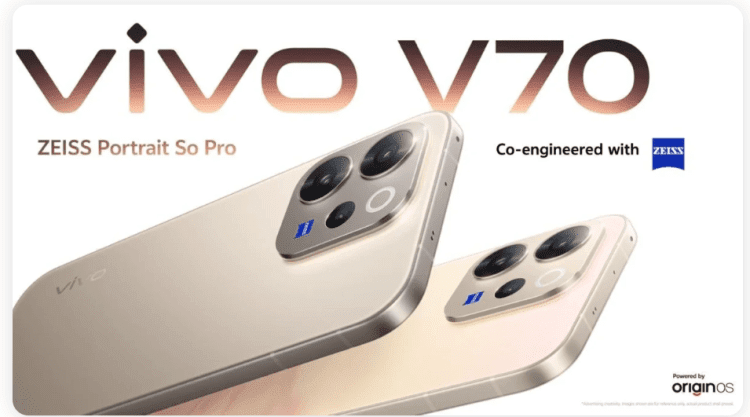 Vivo V70 con tecnología ZEISS llega para competir en la gama alta a menor precio