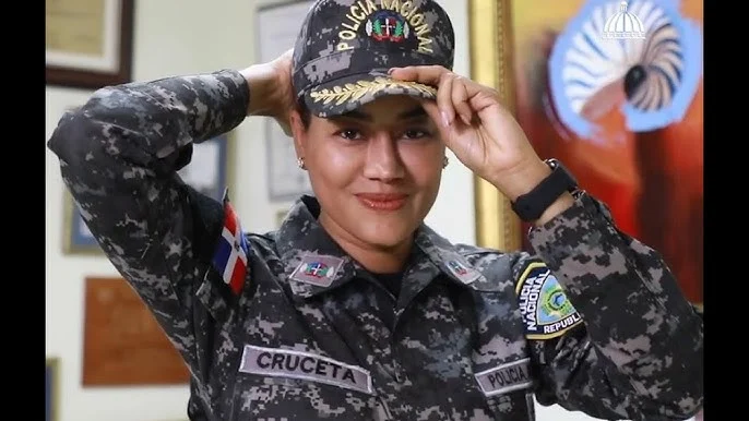 Coronel Ana Cruceta asume dirección regional Sur Central de la Policía Nacional en Baní